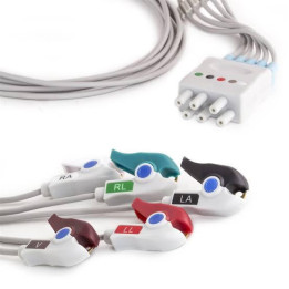 Ni̇hon Kohden Ekg Uç Lead - 5 li ( Clip )