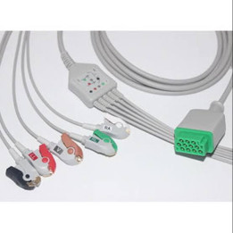 GE 5 Lead Ekg Kablosu - Doğrudan ( Clip )