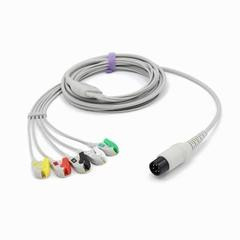 Yonker 5 Lead Ekg Kablosu - Doğrudan ( Clip )