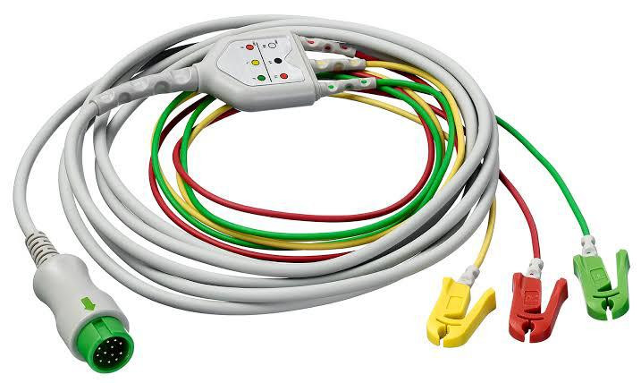 Philips 3 Lead Ekg Kablosu - Doğrudan ( Clip )